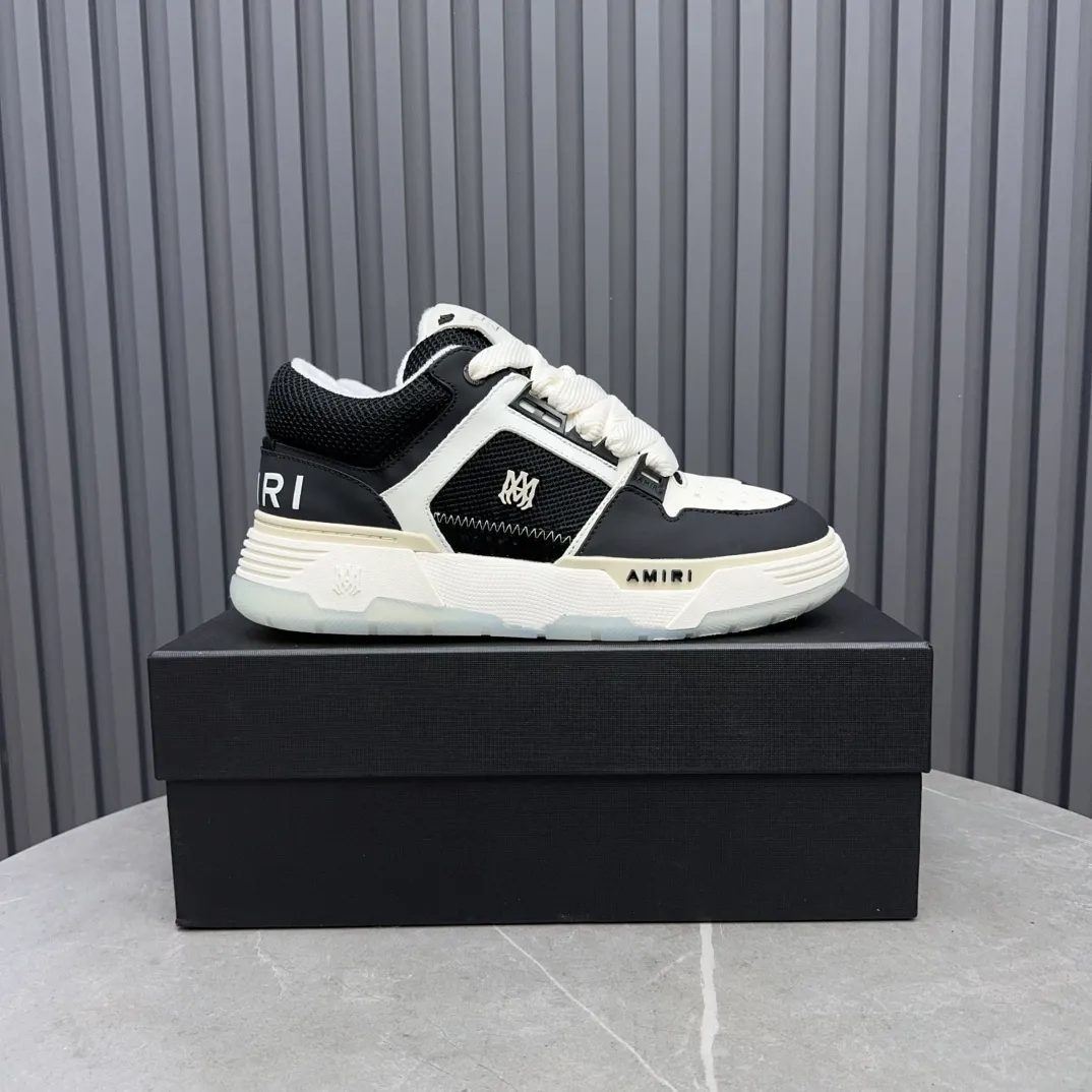 Men's shoes 💰660💰 AMIRI AMIRI trendy brand hot sale 🔥 Available all year round, couples 💑 Official website synchronization Imported fabrics 1⃣️ vs 1⃣️ replica, original factory special original sole, 35-45 (45. non-refundable)